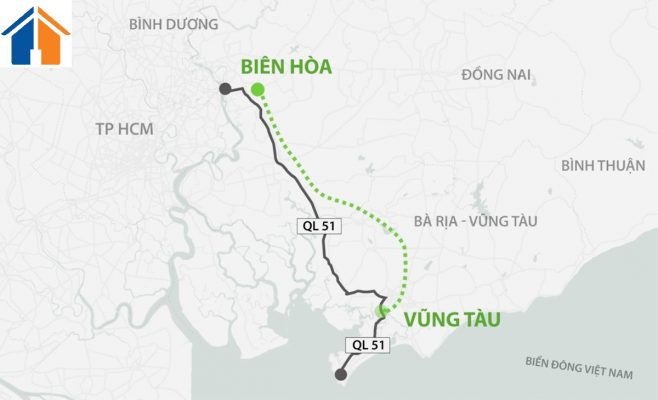 Cao tốc Biên Hoà Vũng Tàu đem đến khả năng kết nối nhanh chóng đến Đồng Nai, HCM